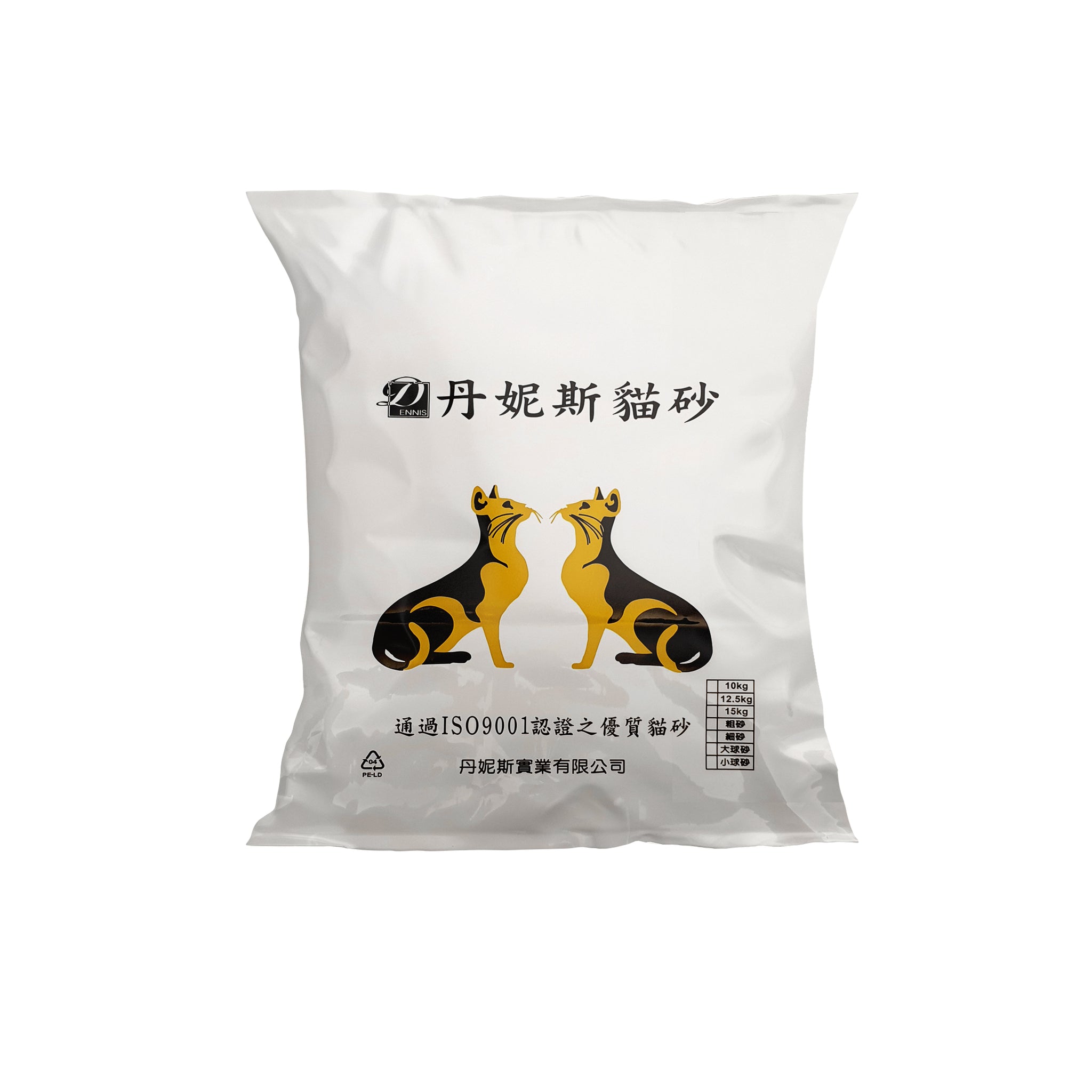 丹妮斯增值裝膨潤土貓砂 一箱2包 一包11公斤（一包215元）